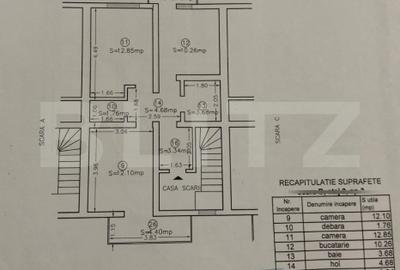 Apartament 2 camere, 56 m2, zona Vișan - 18