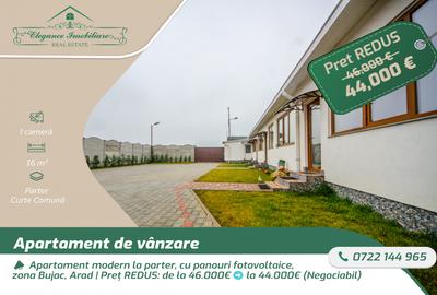Apartament modern la parter, cu panouri fotovoltaice, zona Bujac, Arad - 1