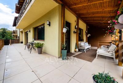 Casa individuala 268mp | 4 dormitoare + studio | 1100mp teren | Faget - 34