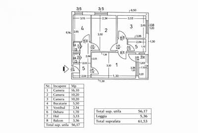 Apartament 3 Camere | Drumul Taberei |Metrou Raul Doamnei - 6