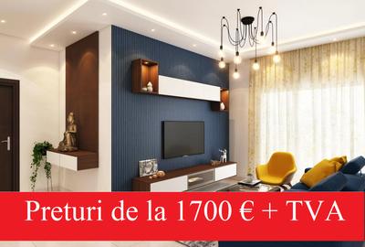 Apartament cu 2 camere semidecomandat în Aeroport