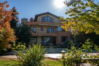 Vilă superbă, 13-17 camere, ponton privat și vedere panoramică la Lacul Morii - 1