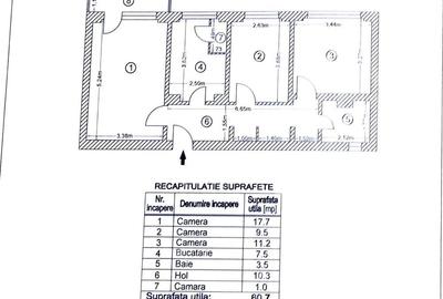 Apartament 3 camere de vanzare Drumul Taberei, Valea Ialomitei - 1