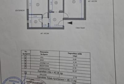 Apartament cu 2 camere, decomandat, zona Galata - 10