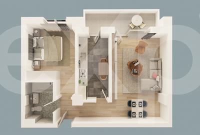 Apartament 2 camere in Mioveni | Bloc Nou 2026 - 6