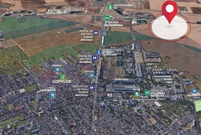 Teren intravilan 4.900 mp – zonă industriala - Jilava, Sos. de Centura - 4