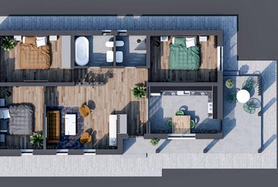 Alegria Home/Case mediteraneene/Proiect nou/Miroslava/Vorovesti/4c/2bai/teren 43 - 5