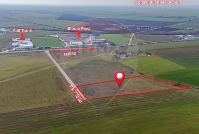 Teren intravilan 10.000 mp în Zona Industrială Sud Arad - 4