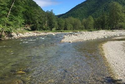 Teren SUPERB - 470 mp - pe malul Lotrului, Brezoi, Valcea - 8