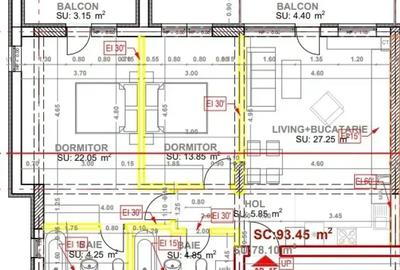 APARTAMENT 3 CAMERE GATA DE MUTARE PALLADY METROU 15 MIN NICOLAE TECLU - 14