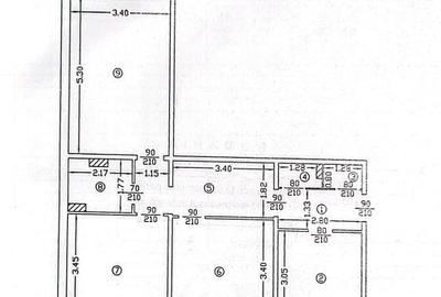 Apartament 3 camere Mircea cel Batran - 9