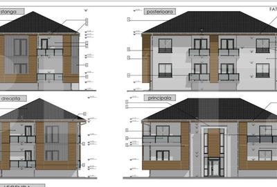Apartament 3 camere, 51 mp, gradina ~150mp, zona primarie Apahida - 3