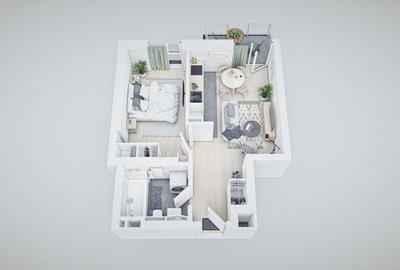 Apartament cu 2 camere în Central