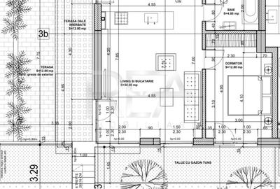 2 camere curte si terasa 102 mp Ultracentral - 10