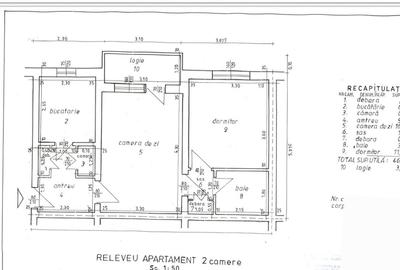Vanzare apartament 2 camere, confort 1, etaj 2 in Ploiesti, zona Nord - 8