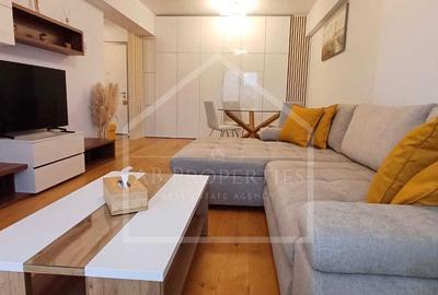 Apartament cu 2 camere decomandat, mobilat în Herăstrău