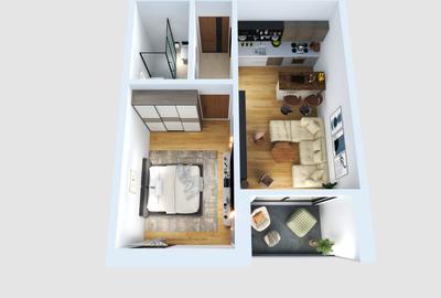 APARTAMENT 1 CAMERA, 40MP, ZONA LIDL CETATE ALBA IULIA - 7