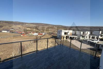 Casa individuala de lux, 119mp, teren 600mp, panoramic, Popesti - 24