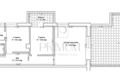 S.BARNUTIU | PENTHOUSE | 3 CAM | 2 BAI | TERASA 56MP| 2xPARCARE SUBTERANA | 2 BO - 7