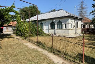 Vand casa batraneasca din caramida acoperita cu tabla mobilata si utilata - 9