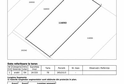 Teren 24.533 mp | Domnești | acces rapid A0 - 1