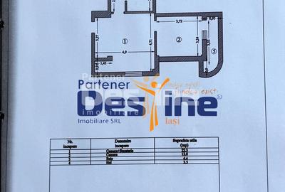 Apartament 2 camere 45 mp mobilat si utilat complet - Bucium - 9