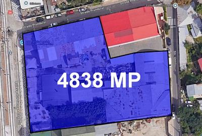 Proprietate ideala pentru ansamblu rezidential/comercial, suprafata 4838 mp. - 2