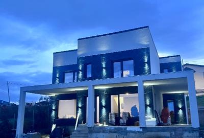 Casa nou construita 2025 de vanzare, proprietate premium, utilata/mobilata - 1