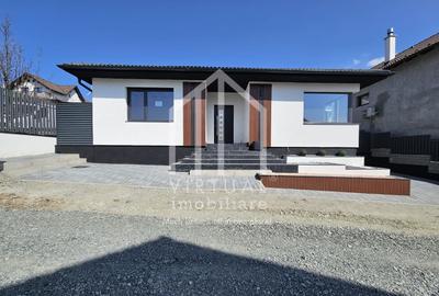 Casa individuala pe un singur nivel - 120 mp, teren 390 mp - 2