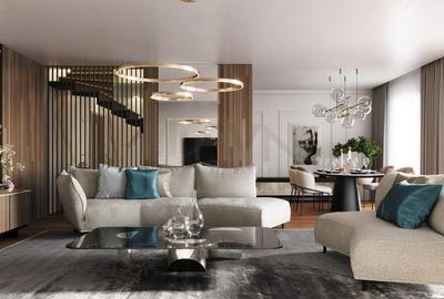 REA1021281 Barbu Vacarescu - Apartament cu 3 camere in complex rezidential - 1