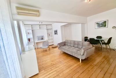Apartament cu 2 camere semidecomandat, mobilat în Calea Victoriei