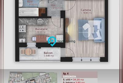 Studio | Proiect tip boutique | Stefan cel Mare - 2