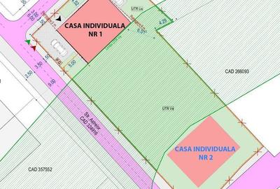 Teren Autorizabil 2 Case Individuale, 1217mp, Borhanci - 1