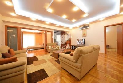 Apartament cu 3 camere decomandat, mobilat în Herăstrău