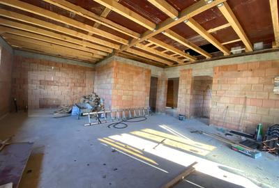 Casa moderna pe parter, semifinisata, teren 500 mp – Apahida - 5