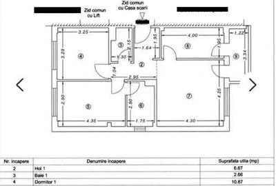 Apartament cu 3 camere decomandat, mobilat în Tomis Plus