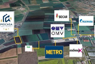 De vânzare teren extravilan 45.127 mp, Centura Arad, Metro/Momax/OMV. - 1