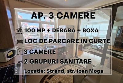 RO/EN Ap.de lux cu 3cam, Strand,Curte si Parcare,Pivnita, 110mp |VIDEO