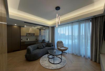 Apartament cu 2 camere decomandat, mobilat în Barbu Văcărescu