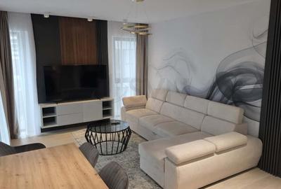 Apartament cu 2 camere decomandat, mobilat în Barbu Văcărescu