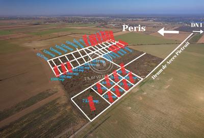 Teren Construcții intravilan de 1118 mp, în Periș