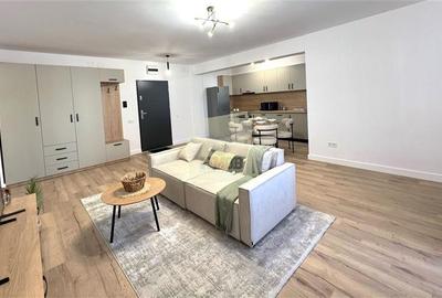 Apartament mobilat 60 mp utili la etajul 1 cu 2 camere terasa 12 mp - 2