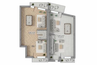 Otopeni – Vile individuale P+1+M | Design modern & clasic | Înaltă calitate - 8