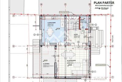 Teren constructii de vanzare zona Piata Cluj cu proiect extindere - 3