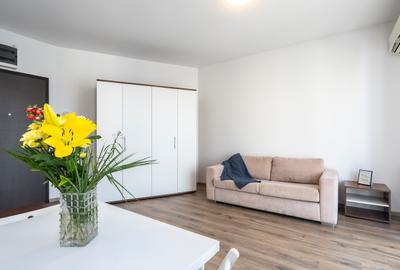 Garsoniera tip open space in bloc solid si modern - 8