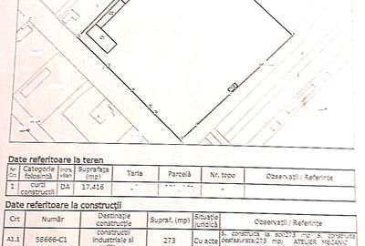Proprietate industriă premium -17.380 mp teren -deschidere 120 ml - 10