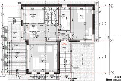 Casa moderna si luminoasa, cu spatii vitrate generoase, 610mp teren, 120 mp util - 6