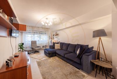 Apartament cu 3 camere decomandat, mobilat în Central