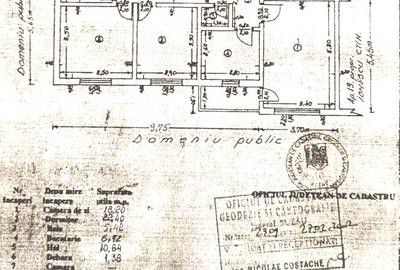 Apartament 3 camere, decomandat, mobilat, situat în cartierul Dorobanți 2 - 13