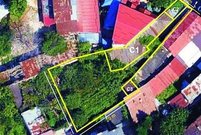 Teren Construcții intravilan de 569 mp, în Calea Călărașilor